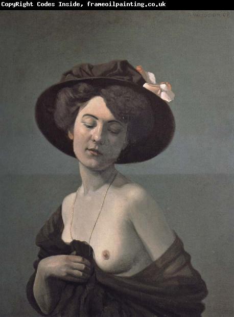 Felix Vallotton Woman in a Black Hat